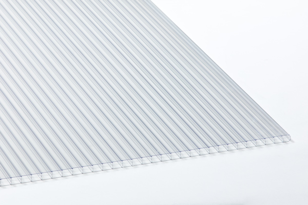 Doppelstegplatte , 2000x980x10mm, klar - Werksverkauf Palram DE GmbH